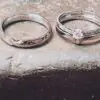Alianzas de oro blanco Los tres amores